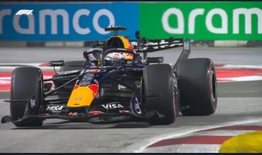 F1: Colapinto largará 16° y Verstappen será el poleman en el GP de Singapur