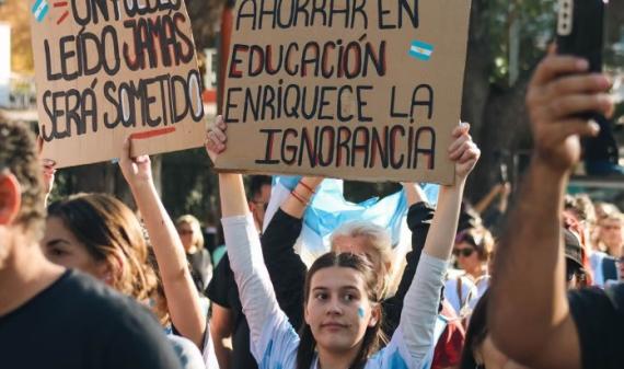  “El Gobierno no quiere negociar”: fuerte reclamo estudiantil por la universidad pública