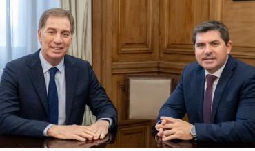 Tras el fracaso opositor en Diputados, Santilli recibió en la Casa Rosada a un gobernador aliado