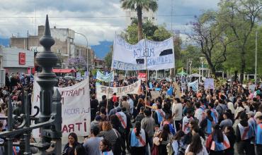 Con una marcha en la capital y otra en Chilecito, La Rioja adhirió a la Marcha Federal Universitaria