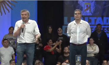 Máximo Kirchner encabezó su acto del Día de la Lealtad en Chaco con otro mensaje hacia la interna del PJ