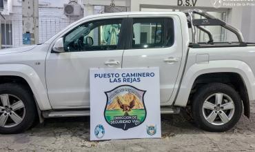 Secuestraron en Catamarca una camioneta con pedido judicial de La Rioja