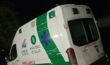 Chepes: otra ambulancia sufrió desperfectos mecánicos mientras trasladaba a un paciente a la Capital