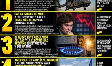 LAS 5 NOTICIAS MÁS IMPORTANTES DE HOY