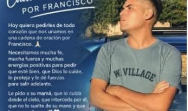 Piden  cadena de oración por Francisco, la víctima del vuelco en Sanagasta
