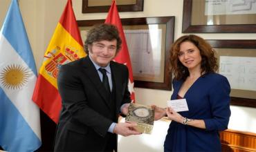 Javier Milei confirmó que piensa volver a España en dos semanas
