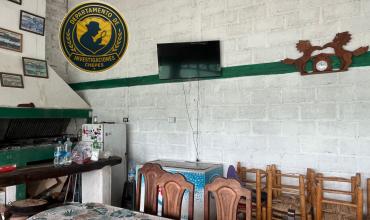 Denunciaron el hurto de un parlante de un quincho en el barrio Kolping, en Chepes