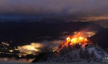 Arrestan a una persona tras el incendio en el refugio "Nido del Águila" de Adolf Hitler