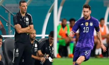 Lionel Scaloni: “Cuanto más disfrute Messi, más disfrutamos todos”