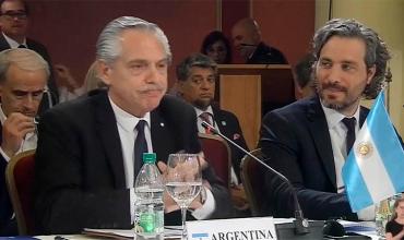 Mercosur: Alberto Fernández cargó contra Lacalle Pou y pidió respetar las reglas del bloque