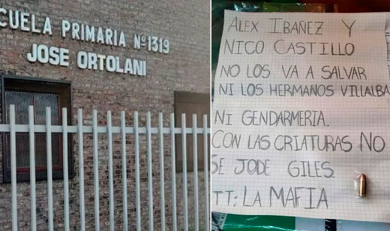 Dejaron una amenaza en un colegio de Rosario para los asesinos de Máximo Jerez: “Con las criaturas no se jode”