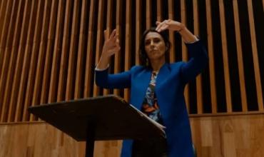 Por primera vez en 56 años, una mujer dirigió el Coro Polifónico Nacional