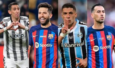 Busquets, Luis Suárez, Jordi Alba y Di María: los socios para Messi que baraja Inter Miami 