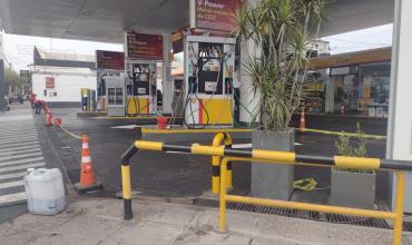 En la ciudad Capital Shell no está vendiendo combustibles por falta de stock 