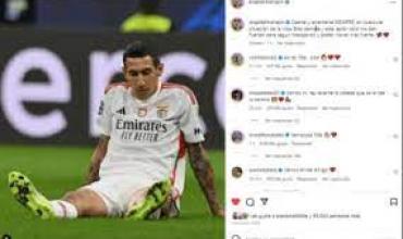 Di María realizó un sentido posteo en las redes sobre su lesión en Benfica