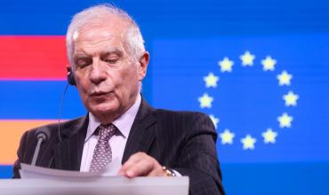 Borrell aseguró que la seguridad de Israel está atada a la existencia del Estado palestino 