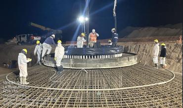 Parque Arauco cuenta con 12 nuevas cimentaciones para nuevos aerogeneradores