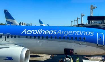 Aerolíneas Argentinas tendrá más de 330 vuelos por día durante la temporada alta de invierno