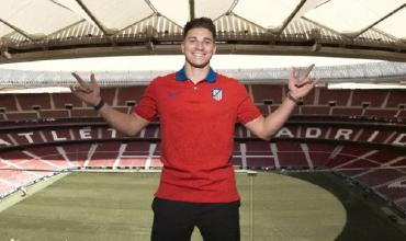 Julián Álvarez, tras su llegada al Atlético de Madrid: “Estoy muy contento e ilusionado”