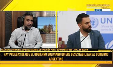 “Desde Bolivia se intenta desestabilizar a la Argentina”, dijo el diputado boliviano José Manuel Ormachea