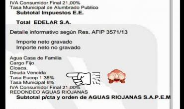 Según José Nicolás Casas: La Municipalidad de La Rioja no podrá cobrar tasas en las boletas de EDELAR,