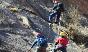 Realizaron una jornada taller de rescate en Agua Blanca