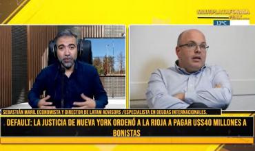 Sebastián Maril: “Si la provincia no cumple con el pago a los bonistas va a comenzar el proceso de embargo de activos”