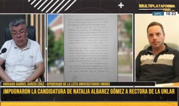  Impugnaron la candidatura de Natalia Albarez Gómez a rectora de la UNLaR