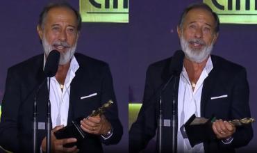 Guillermo Francella se quedó con el Martín Fierro de Oro: "Tener esta distinción me llena el alma"