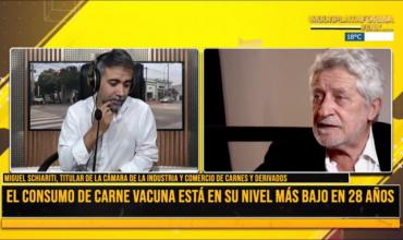 El consumo de carne está en su nivel más bajo en 28 años