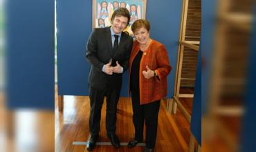 Javier Milei se encontró con Kristalina Georgieva para avanzar en la negociación de un nuevo acuerdo con el FMI