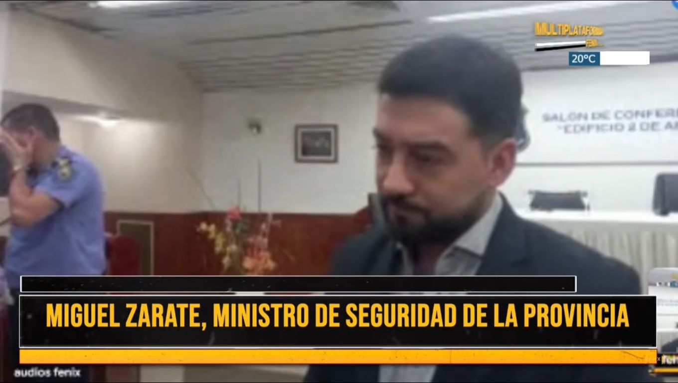 Miguel Zárate en Fénix: “En la provincia no se producen drogas”,