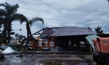 Temporal en Santa Fe: un violento tornado sacudió a un pueblo de 300 personas