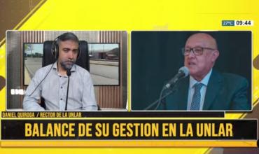 Daniel Quiroga: “Entregamos toda la documentación de las áreas de la Universidad a la nueva rectora” 