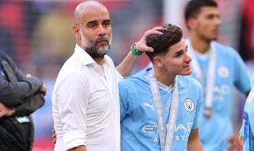 Julián Álvarez reveló los detalles de su salida de Manchester City: "Me despedí en buenos términos con Guardiola"