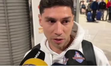 Montiel ya viaja a la Argentina para firmar con River: "Estoy feliz de volver a casa"