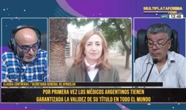 Por primera vez, los médicos argentinos tendrán garantizada la validez de su título en todo el mundo