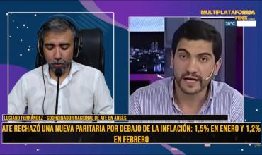 Luciano Fernández: “Nosotros no vamos a acompañar la propuesta del estado”