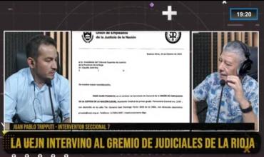 Juan Pablo Tripputi en Fénix: "Los trabajadores judiciales de La Rioja están en una situación lamentable"