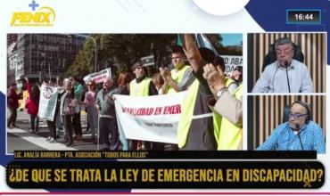 Analía Barrera – Licenciada y titular de “Todos para Ellos”: preocupación por los recortes y la Ley de Emergencia en Discapacidad