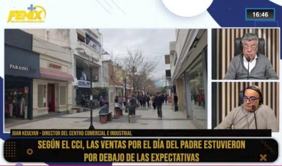 Juan Keulyan, del Centro Comercial e Industrial: “Ni las promociones funcionaron; las ventas estuvieron muy por debajo del año pasado”