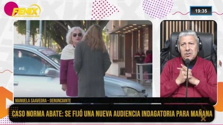  Manuela Saavedra, denunciante en la causa Norma Abate: “Se están terminando los privilegios”