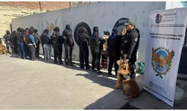 Se desbarató una organización narcocriminal que operaba en Salta