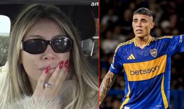 Wanda Nara confirmó su vínculo con Ayrton Costa, defensor de Boca Juniors