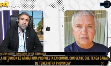 Bosetti plantea que la minería es la manera de potenciar la provincia: “Me gustaría replantear los límites de la provincia”