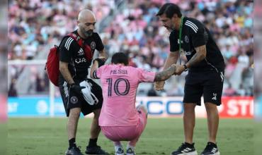 Messi pidió el cambio en el arranque del partido del Inter Miami y encendió las alarmas