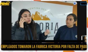 Fábrica Victoria: empleados tomaron la planta por falta de pago y malas condiciones laborales