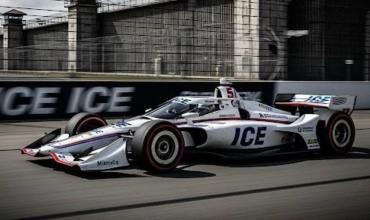 EEUU promueve centro de detención de inmigrantes con la imagen de un auto muy similar al que conduce el mexicano ‘Pato’ O’Ward en IndyCar: "Me sorprende"