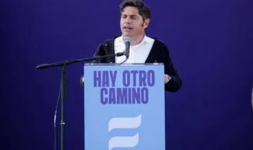 Axel Kicillof llamó a "ponerle un freno al ajuste de Javier Milei en las urnas"