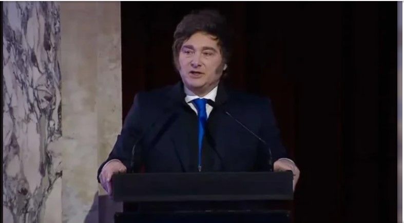 Javier Milei habló de "Homo Argentum" en un evento internacional: "Muestra el problema de la Justicia Social
